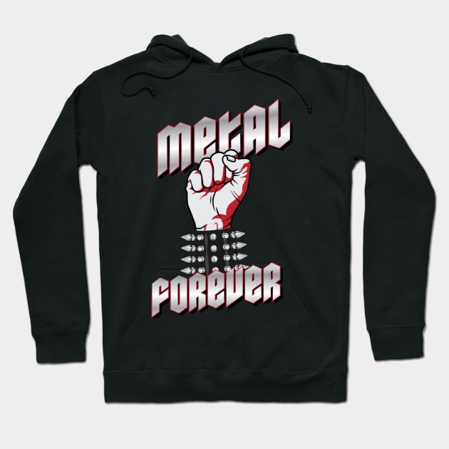 Metal Forever Hoodie by Vector Deluxe